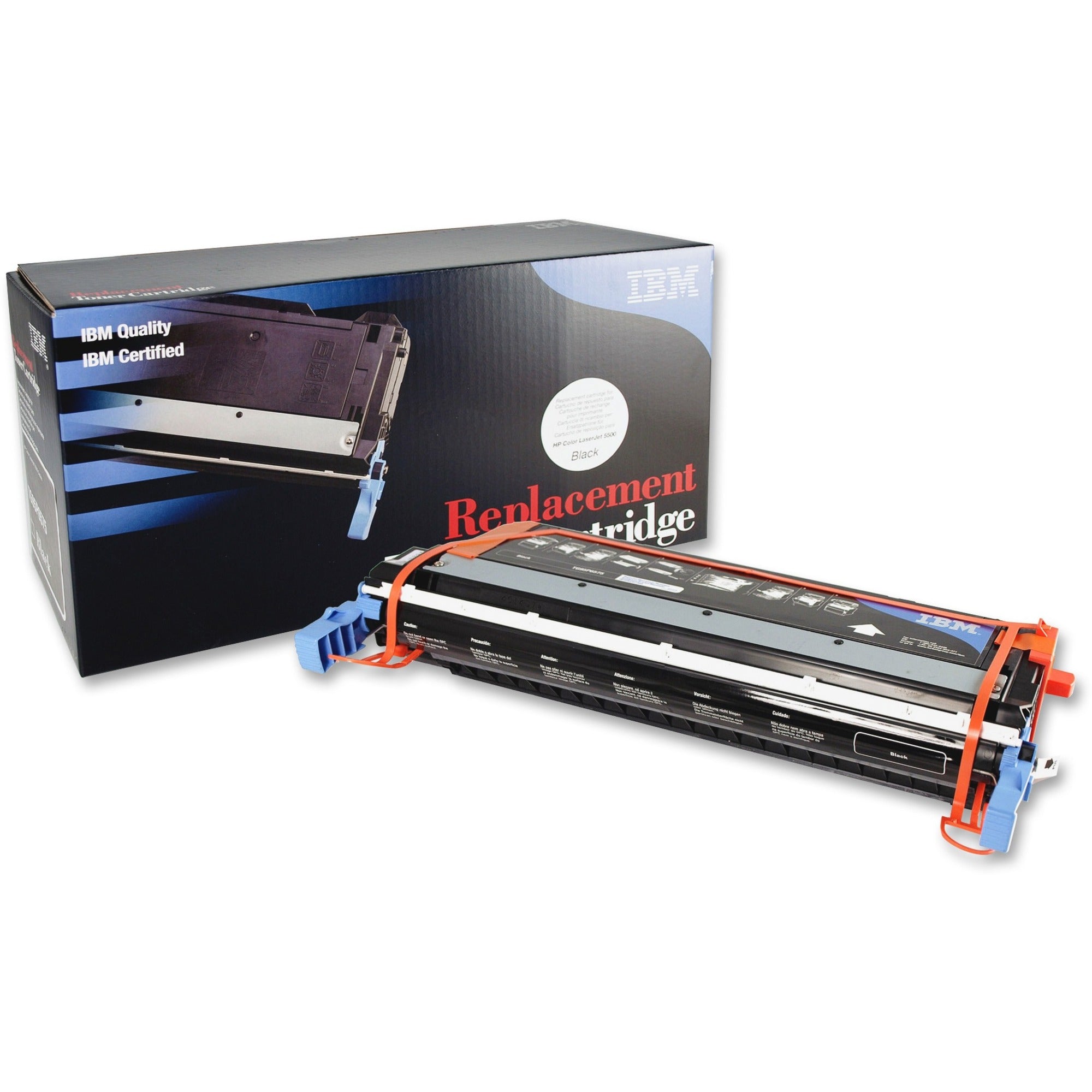 IBM Remanufactured Laser Toner Cartridge - Alternative for HP 645A (C9730A) - Black - 1 Each - 13000 Pages - 