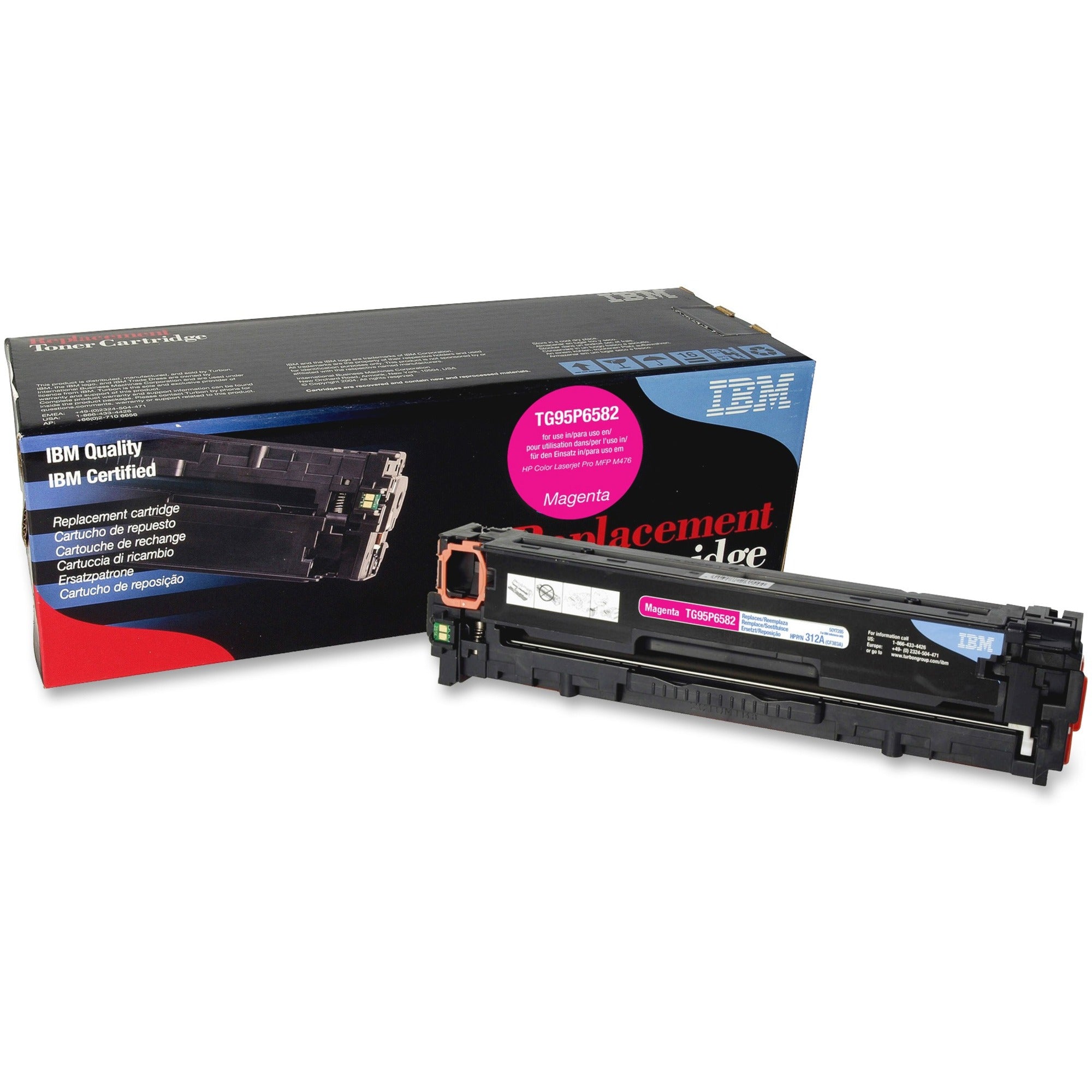 IBM Remanufactured Toner Cartridge - Alternative for HP 312A (CF383A) - Laser - 2700 Pages - Magenta - 1 Each - 