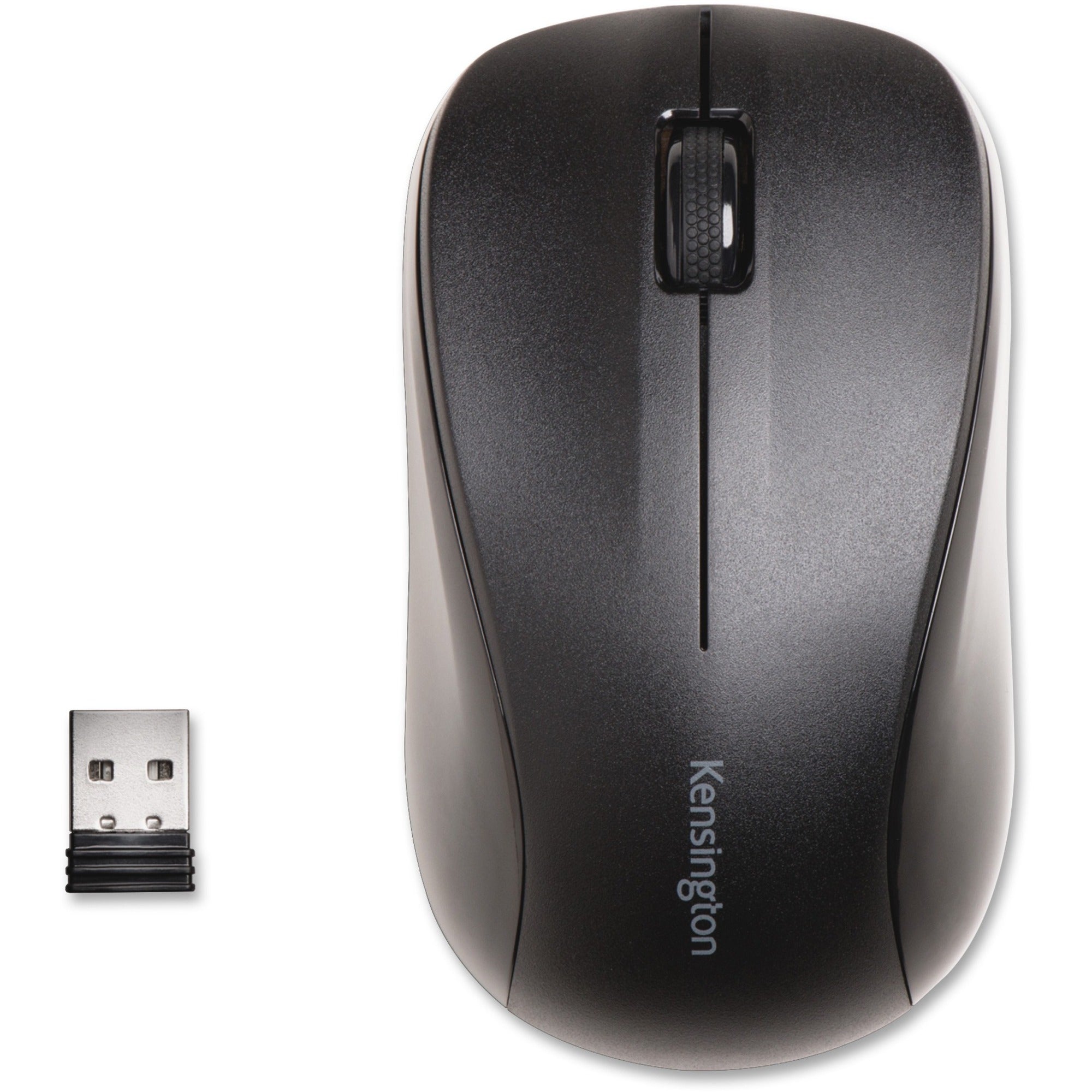 Wireless Mouse for Life, 2.4 GHz Frequency/30 ft Wireless Range, Left/Right Hand Use, Black
