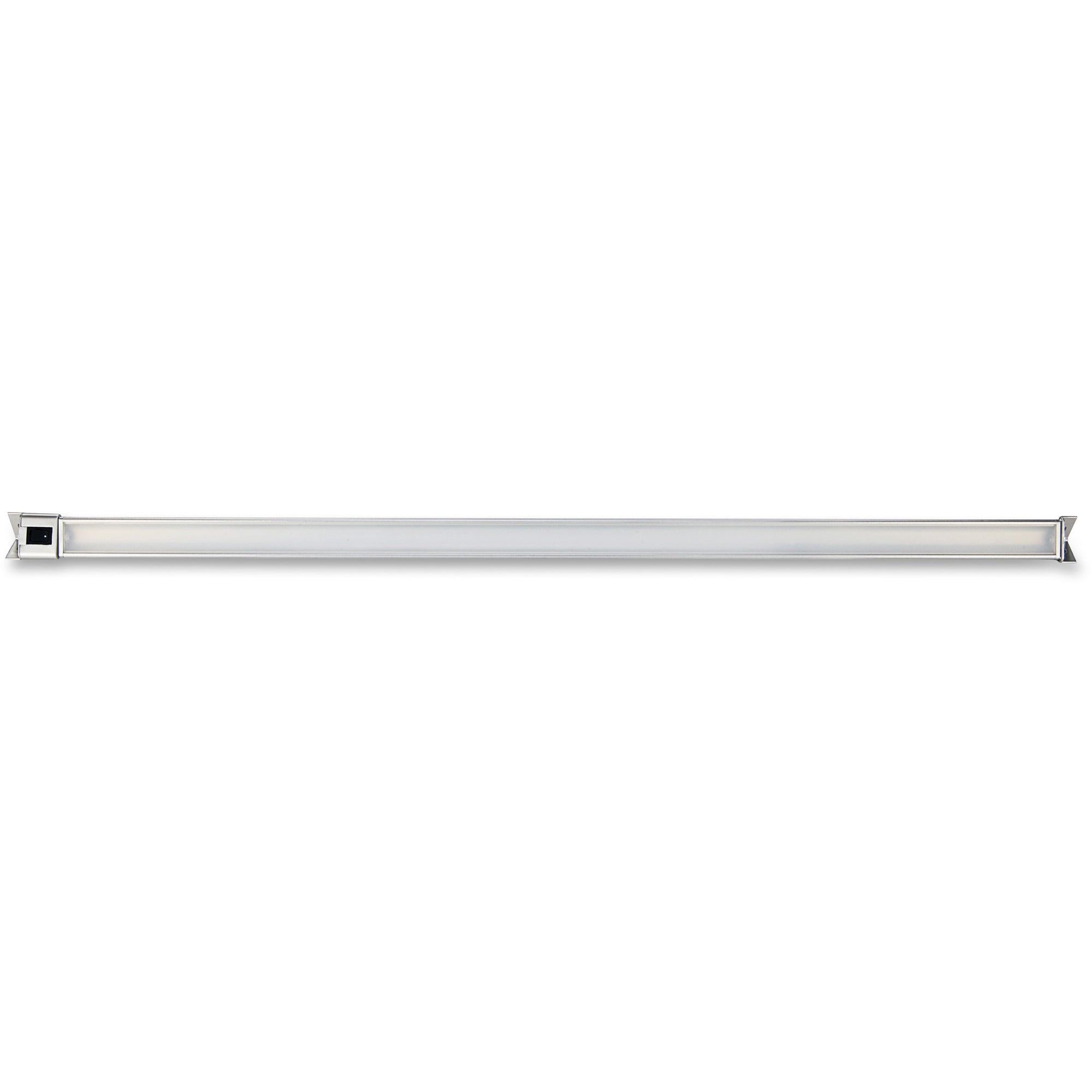 Lorell Under Cabinet Task Light - 13 W LED Bulb - Adjustable Angle - 780 lm Lumens - Undercabinet Mountable - Silver - for Cabinet, Indoor - 
