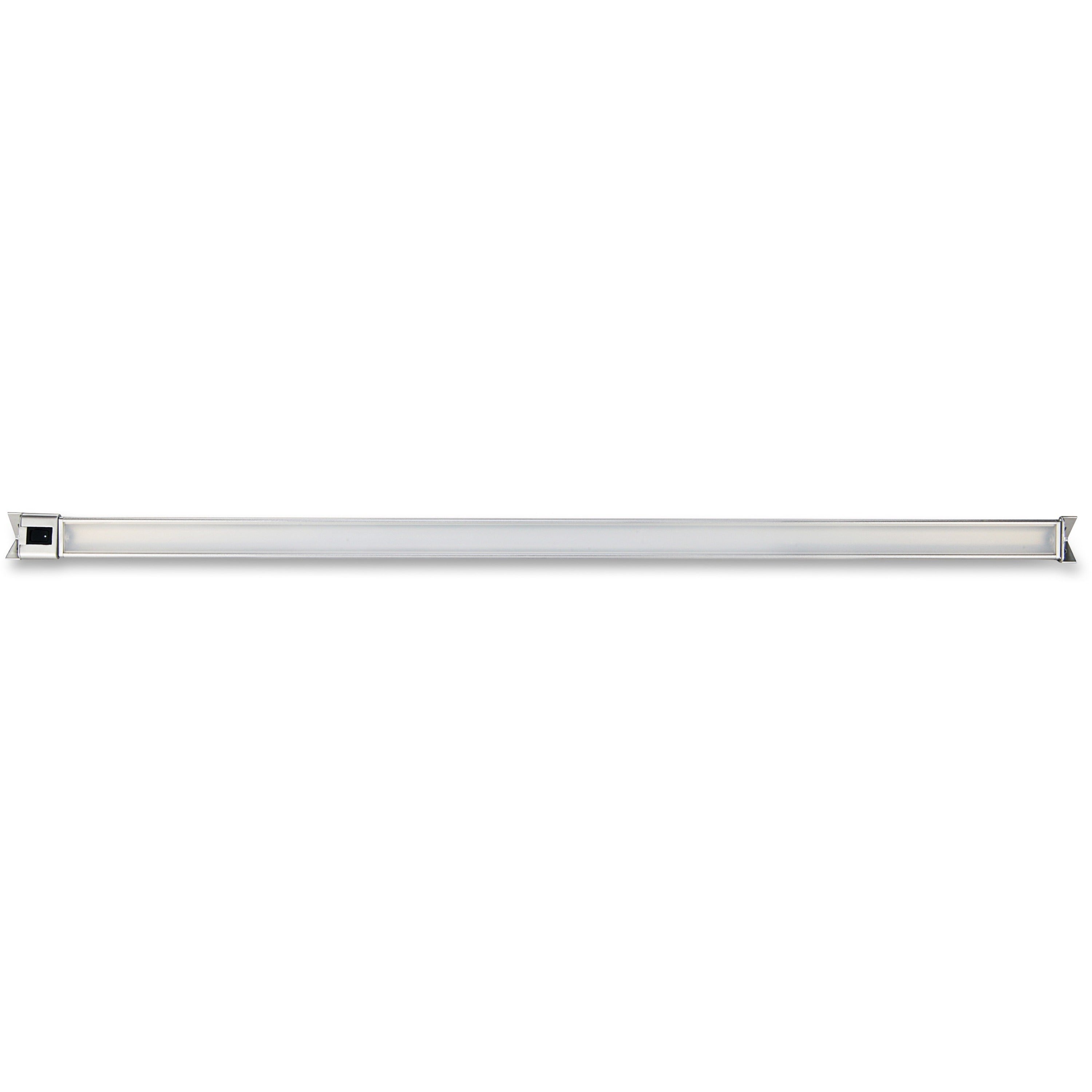 Lorell Under Cabinet Task Light - 13 W LED Bulb - Adjustable Angle - 780 lm Lumens - Undercabinet Mountable - Silver - for Cabinet, Indoor - 