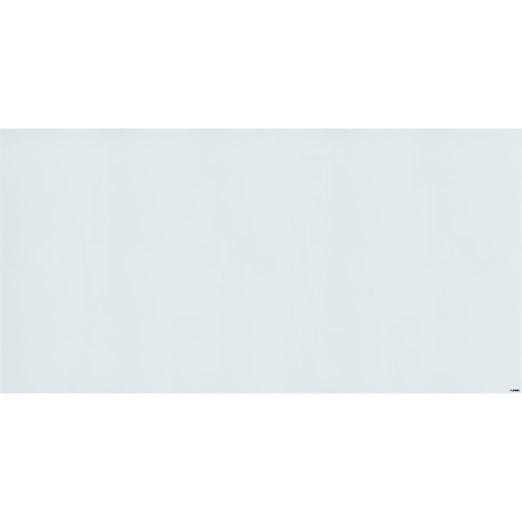 Lorell Magnetic Dry-Erase Glass Board - 72" (6 ft) Width x 36" (3 ft) Height - White Glass Surface - Rectangle - Magnetic - Stain Resistant, Ghost Resistant, Smooth Writing - 1 Each - 