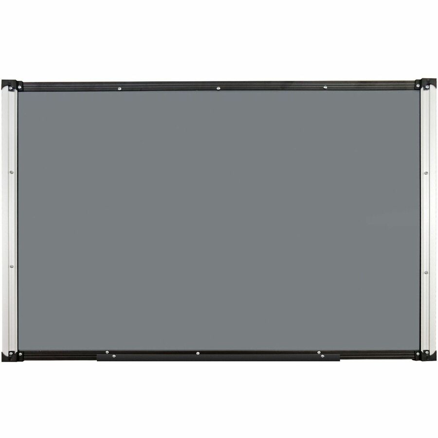 Lorell Magnetic Dry-erase Board - 36" (3 ft) Width x 24" (2 ft) Height - Aluminum Steel Frame - Rectangle - Magnetic - Marker Tray - 1 Each