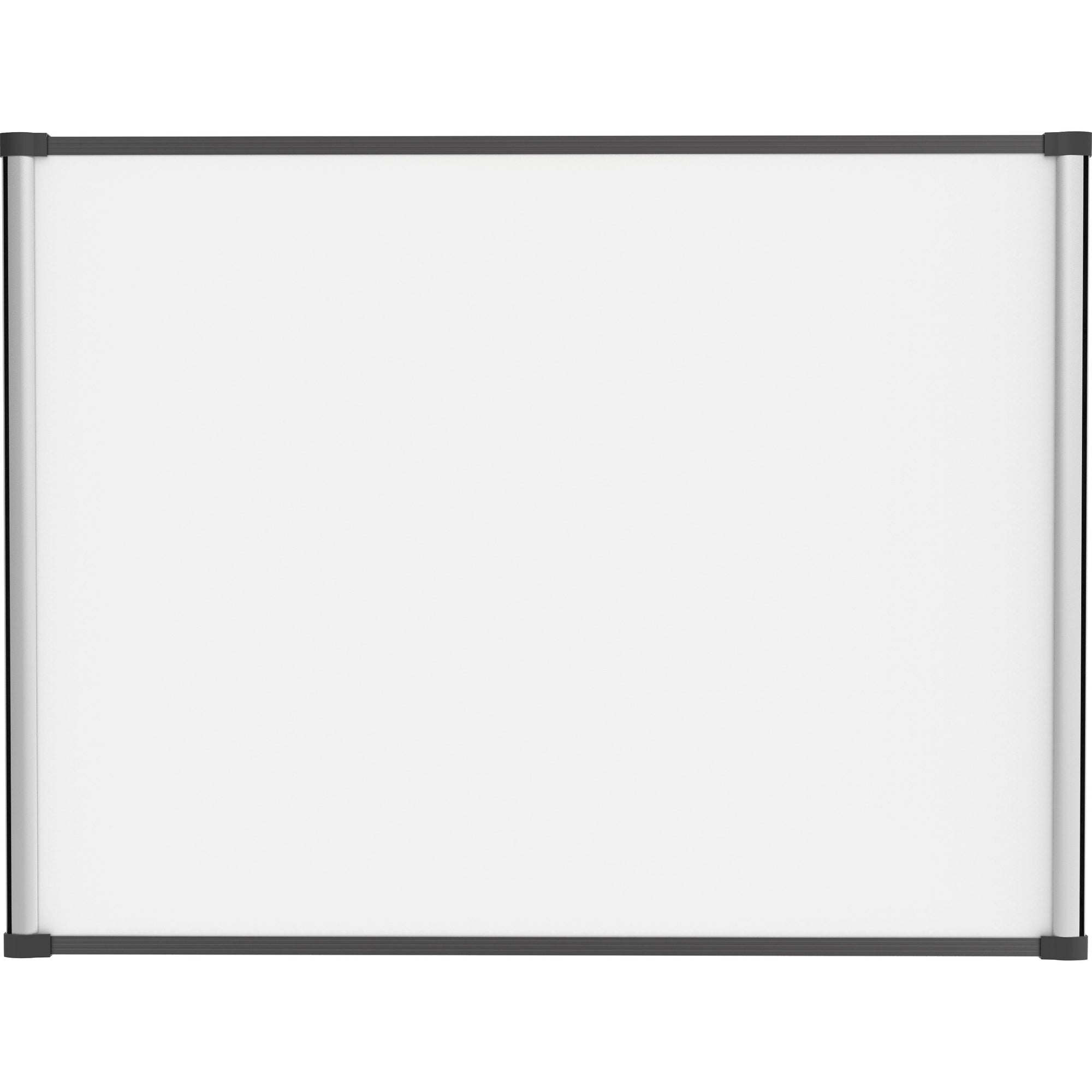 Lorell Magnetic Dry-erase Board - 48" (4 ft) Width x 36" (3 ft) Height - Aluminum Steel Frame - Rectangle - Magnetic - Marker Tray - 1 Each - 