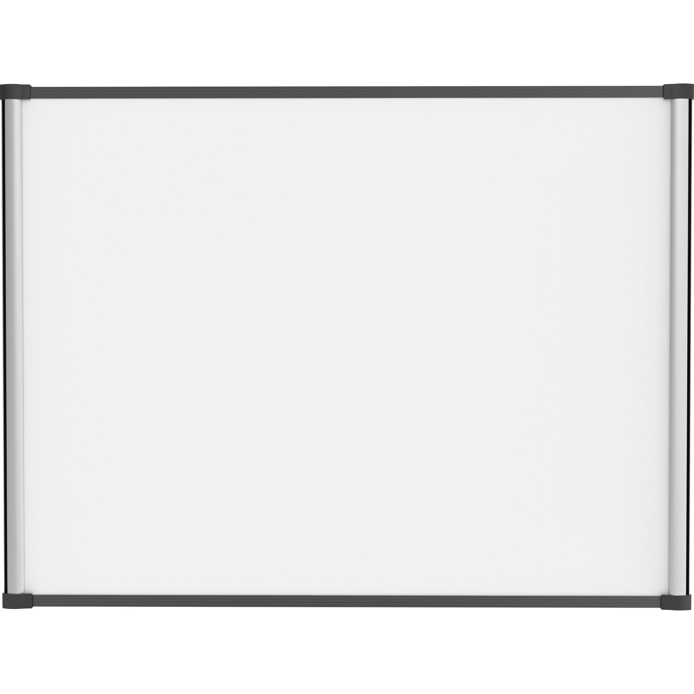 Lorell Magnetic Dry-erase Board - 48" (4 ft) Width x 36" (3 ft) Height - Aluminum Steel Frame - Rectangle - Magnetic - Marker Tray - 1 Each - 