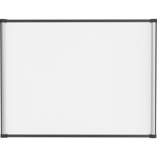 Lorell Magnetic Dry-erase Board - 48" (4 ft) Width x 36" (3 ft) Height - Aluminum Steel Frame - Rectangle - Magnetic - Marker Tray - 1 Each - 