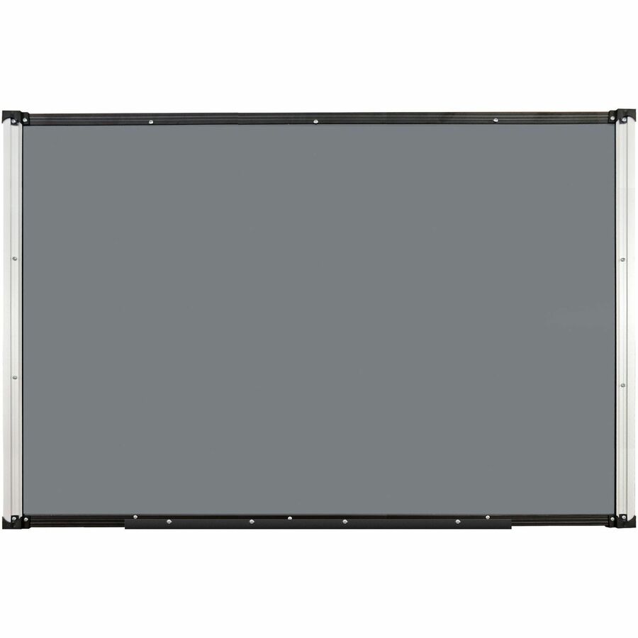 Lorell Magnetic Dry-erase Board - 72" (6 ft) Width x 48" (4 ft) Height - Aluminum Steel Frame - Rectangle - Magnetic - Marker Tray - 1 Each