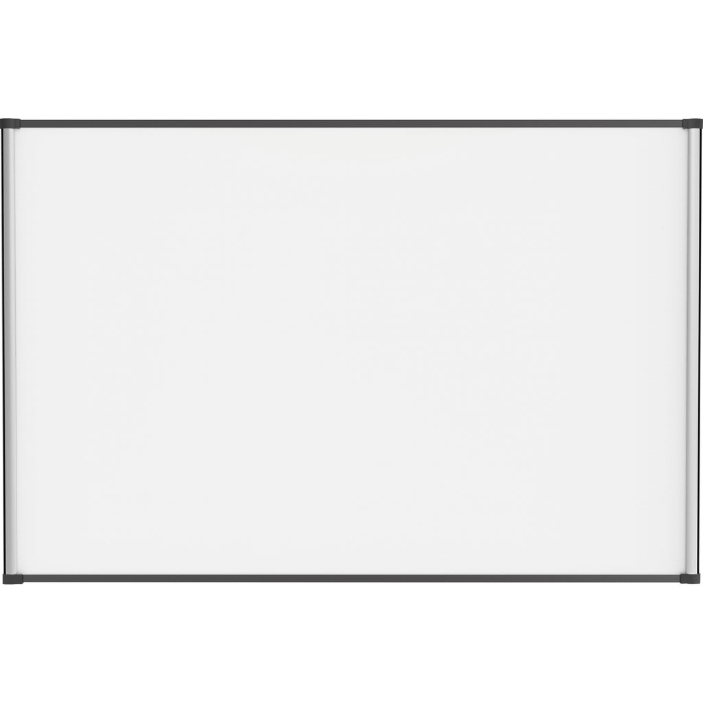 Lorell Magnetic Dry-erase Board - 72" (6 ft) Width x 48" (4 ft) Height - Aluminum Steel Frame - Rectangle - Magnetic - Marker Tray - 1 Each