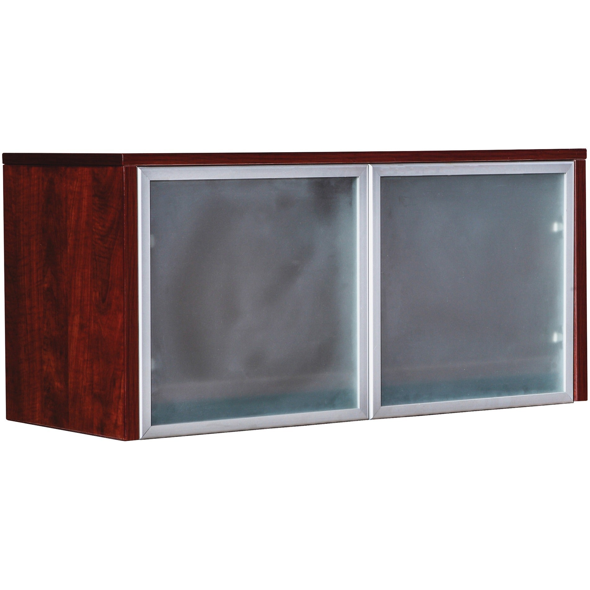 Lorell Essentials/Revelance Series Wall-Mount Hutch Glass Door - 0.2" , 36" Door, 16.6" x 16"0.9" - Finish: Frost - 