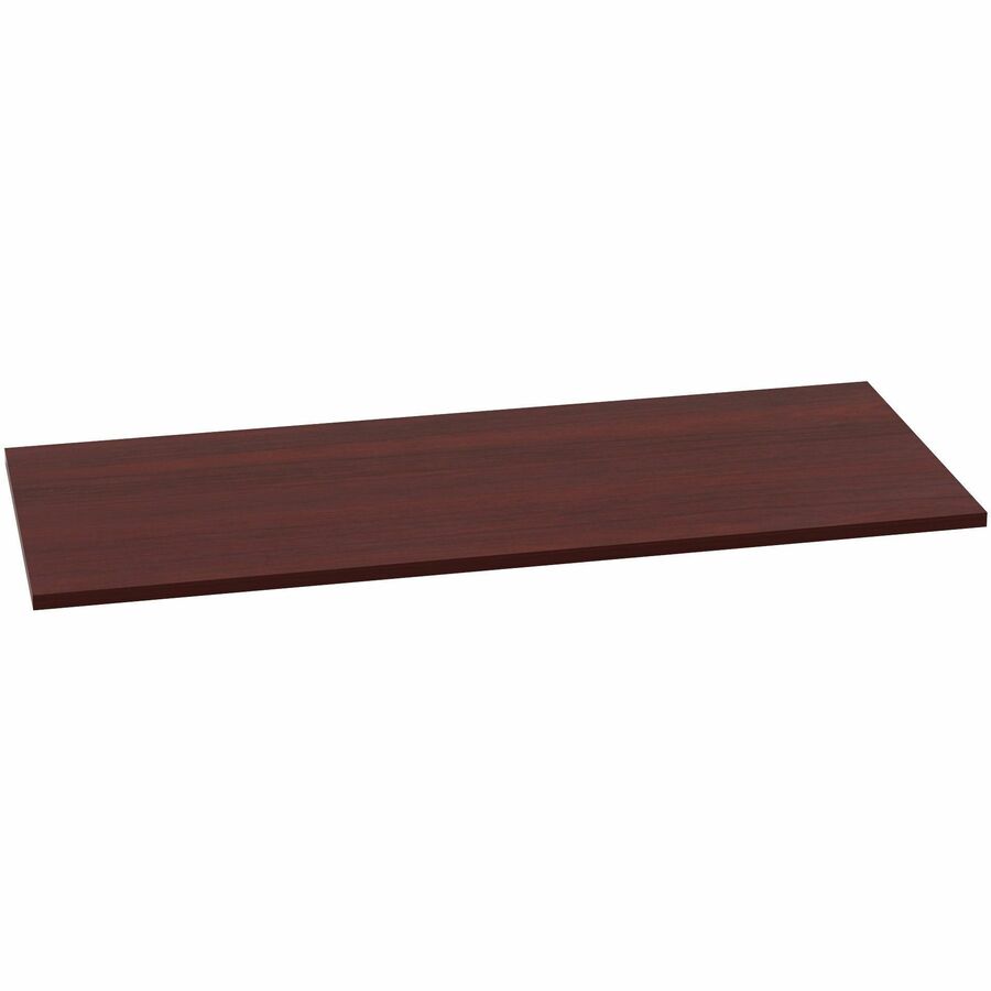 Lorell Relevance Series Tabletop - For - Table TopLaminated Rectangle, Mahogany Top x 48" Table Top Width x 24" Table Top Depth x 1" Table Top Thickness x 47.63" Width x 23.63" Depth - Assembly Required - 1 Each