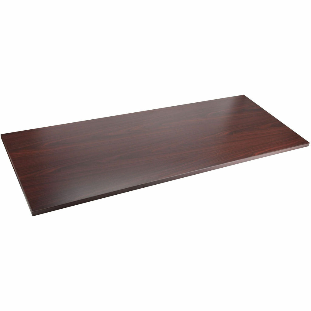 Lorell Relevance Series Tabletop - For - Table TopLaminated Rectangle, Mahogany Top - Contemporary Style x 60" Table Top Width x 24" Table Top Depth x 1" Table Top Thickness x 59.88" Width x 23.63" Depth - Assembly Required - 1 Each