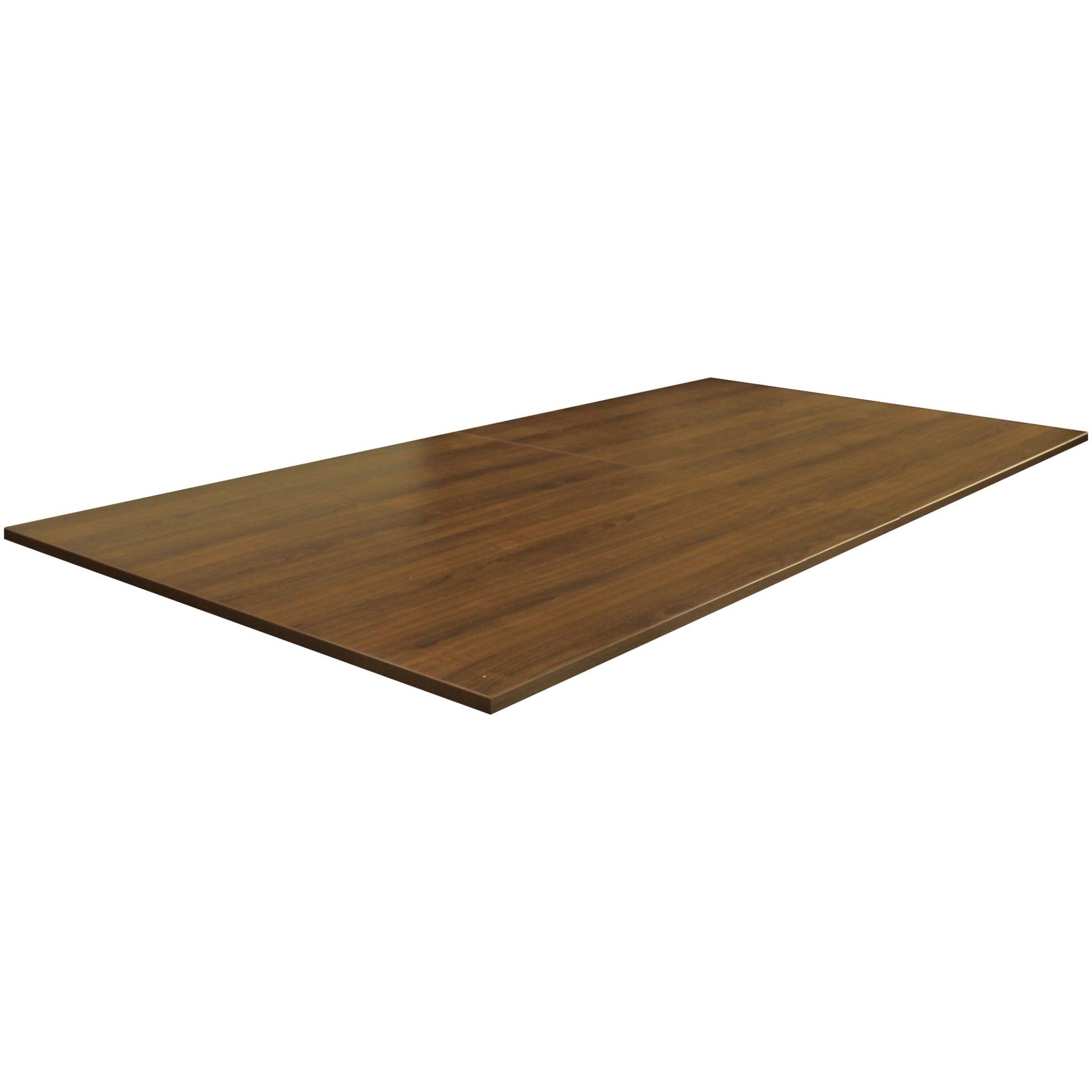 Lorell Essentials Rectangular Conference Tabletop - For - Table TopRectangle Top x 94.50" Table Top Width x 47.25" Table Top Depth - 1" Height - Assembly Required - Walnut - P2 Particleboard - 1 Each - 