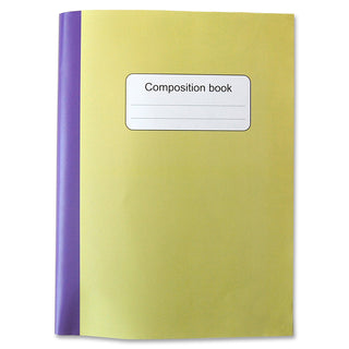 Sparco Composition Books - 80 Sheets - College Ruled - 9.75" x 7.5" - Multi-colored Cover - Sturdy Cover, Durable - 4 / Pack - 