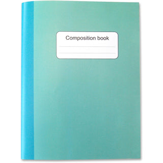 Sparco Composition Books - 80 Sheets - College Ruled - 9.75" x 7.5" - Multi-colored Cover - Sturdy Cover, Durable - 4 / Pack - 
