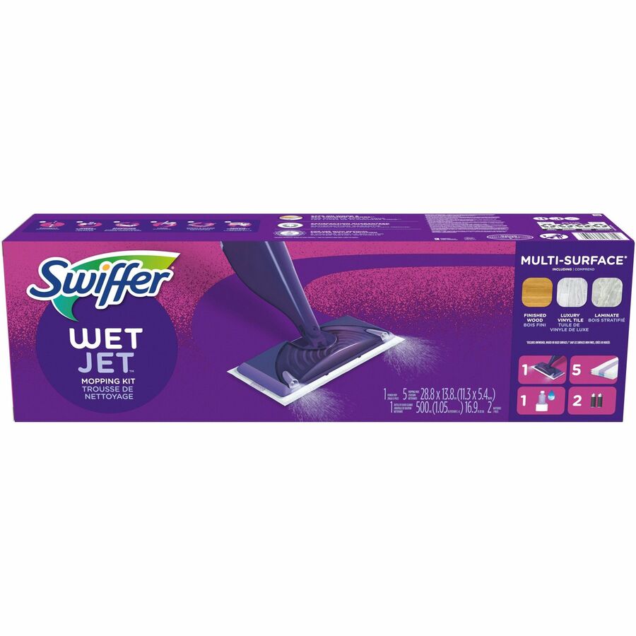 Swiffer WetJet Mop Starter Kit, Sold as 1 Kit - 8