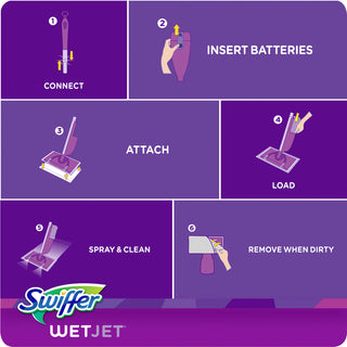 Swiffer WetJet Mop Starter Kit, Sold as 1 Kit - 2