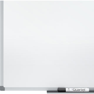 Quartet Standard DuraMax Magnetic Whiteboard - 48" (4 ft) Width x 36" (3 ft) Height - White Porcelain Surface - Silver Aluminum Frame - Rectangle - Horizontal/Vertical - Magnetic - Assembly Required - 1 Each - TAA Compliant