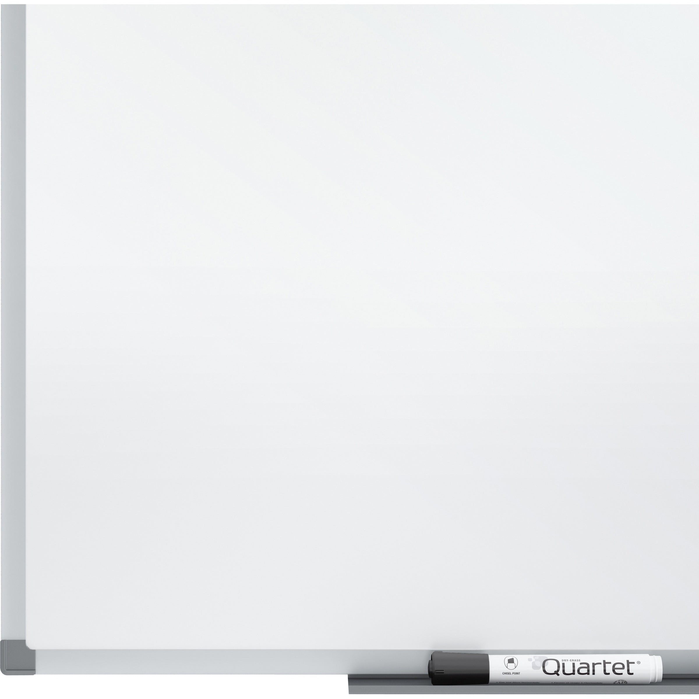 Quartet Standard DuraMax Magnetic Whiteboard - 72" (6 ft) Width x 48" (4 ft) Height - White Porcelain Surface - Silver Aluminum Frame - Rectangle - Horizontal/Vertical - Magnetic - Assembly Required - 1 Each - TAA Compliant