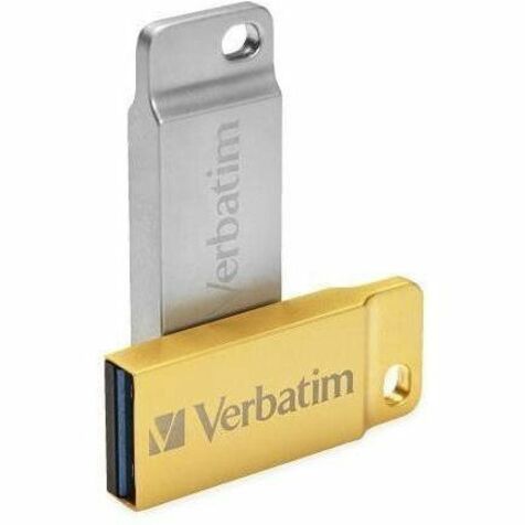 Verbatim 16GB Metal Executive USB 3.0 Flash Drive - Gold - 16 GBUSB 3.0 - Gold