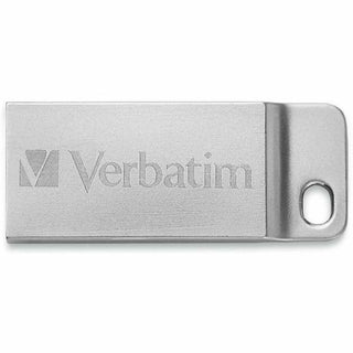 Verbatim 32GB Metal Executive USB Flash Drive - Silver - 32 GBUSB 2.0 - Silver - Water Resistant