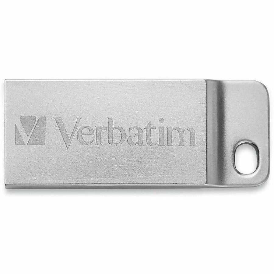 Verbatim 32GB Metal Executive USB Flash Drive - Silver - 32 GBUSB 2.0 - Silver - Water Resistant