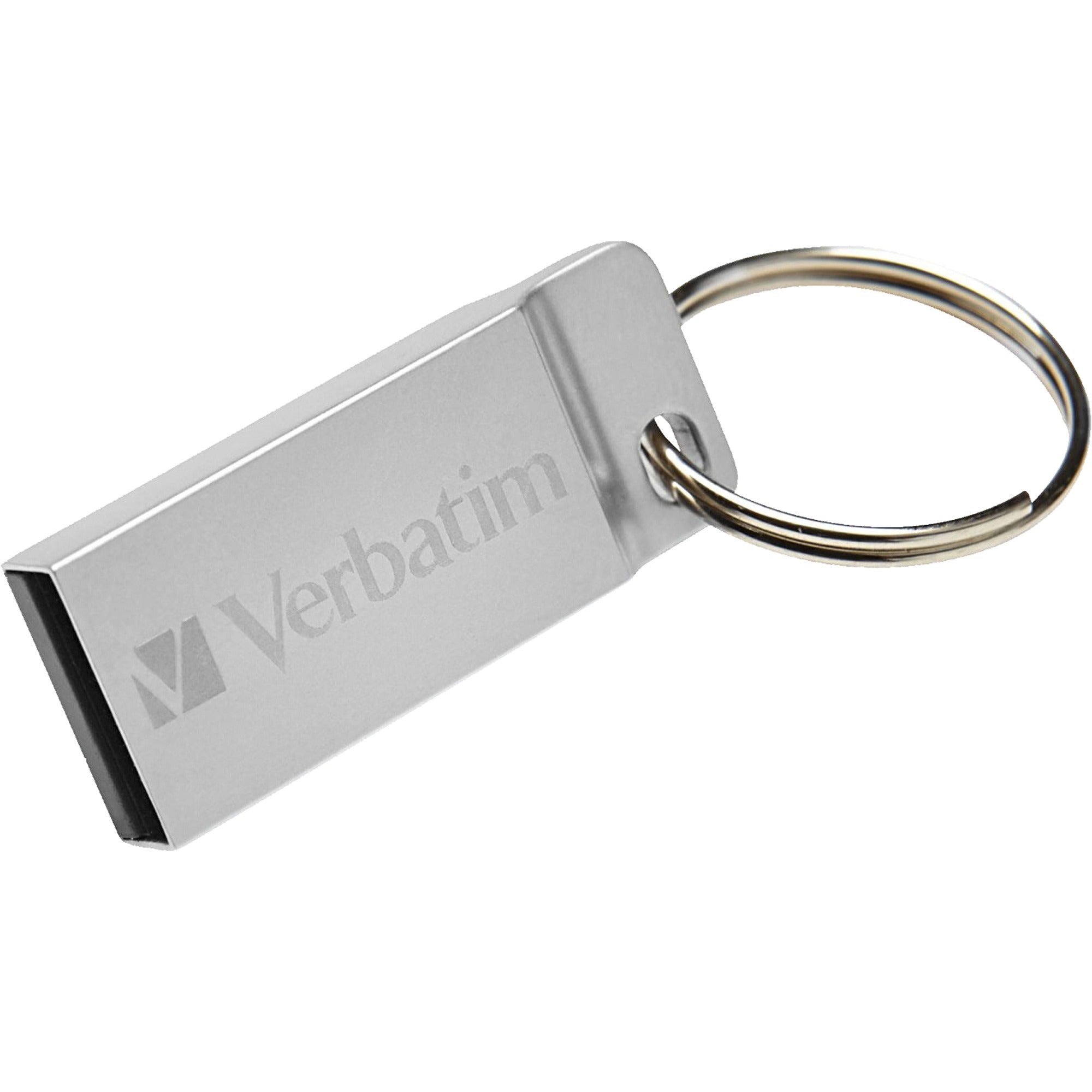 verbatim-32gb-metal-executive-usb-flash-drive-silver-32-gbusb-20-silver-water-resistant_ver98749 - 1