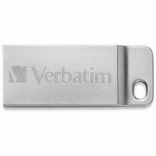 Verbatim 64GB Metal Executive USB Flash Drive - Silver - 64 GBUSB - Silver
