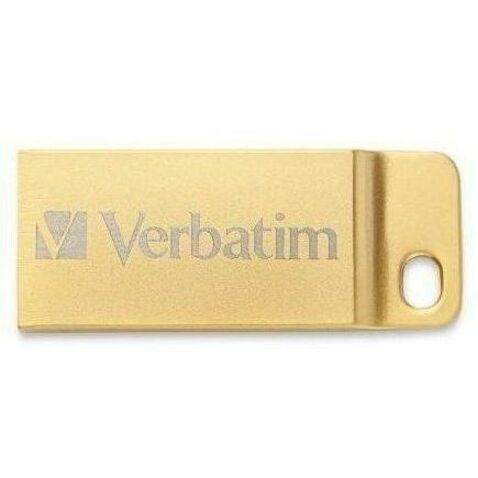 Verbatim 64GB Metal Executive USB 3.0 Flash Drive - Gold - 64 GBUSB 3.0 - Gold - Water Resistant