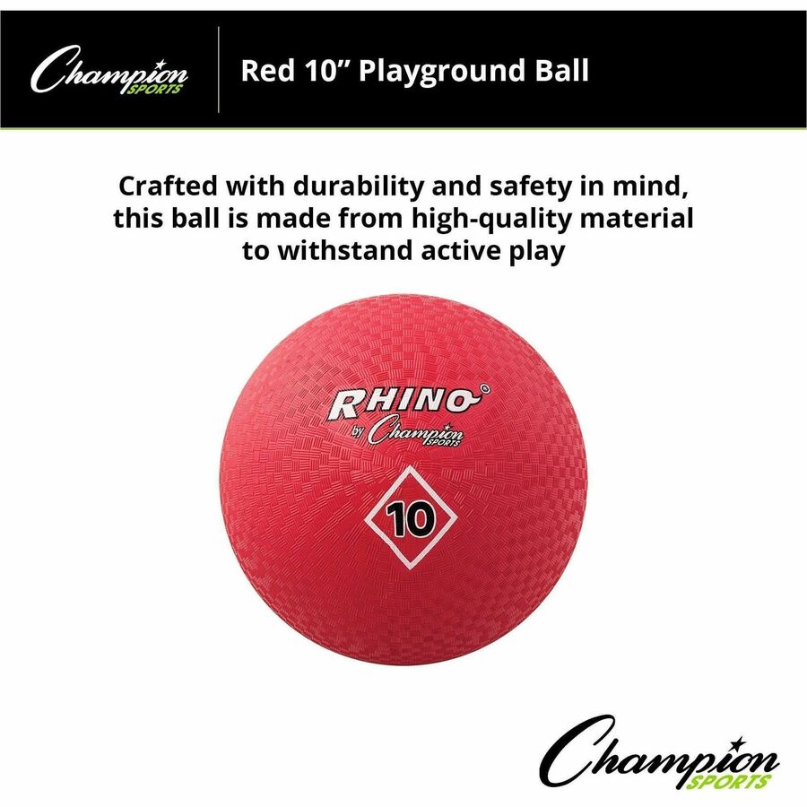 Champion Sports PG10 Playground Ball, Sold as 1 Each