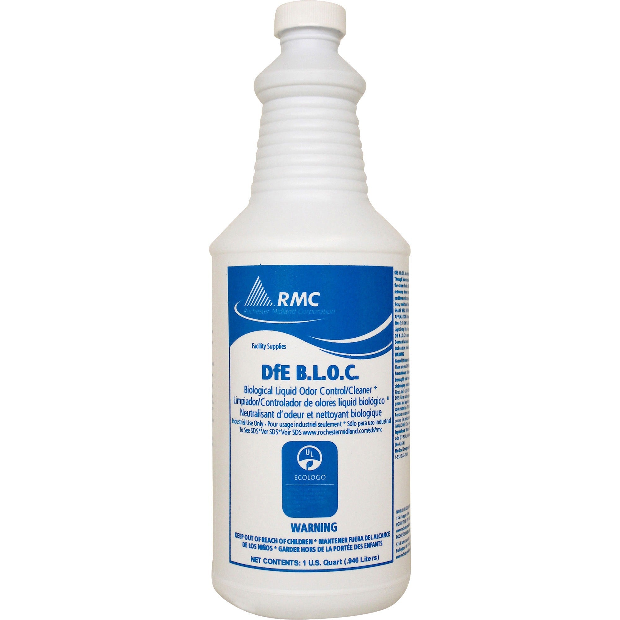 RMC DfE BLOC Cleaner - 32 fl oz (1 quart) - 1 Each - Organic - 