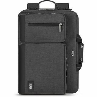 Urban Hybrid Briefcase, Fits Devices Up to 15.6", Polyester, 16.75" x 4" x 12", Gray