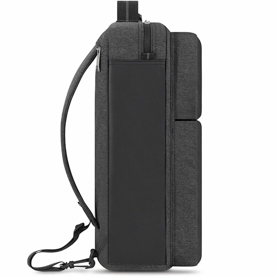Urban Hybrid Briefcase, Fits Devices Up to 15.6", Polyester, 16.75" x 4" x 12", Gray