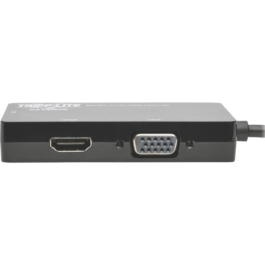 tripp-lite-by-eaton-keyspan-mini-displayport-to-vga-dvi-hdmi-all-in-one-video-converter-adapter-4k-30hz-hdmi-dp12-black-6-in-1524-cm-6-dvi-hdmi-mini-displayport-vga-a-v-cable-for-audio-video-device-monitor-tablet-projector-tv-first-end_trpp13706nhdv4k - 3