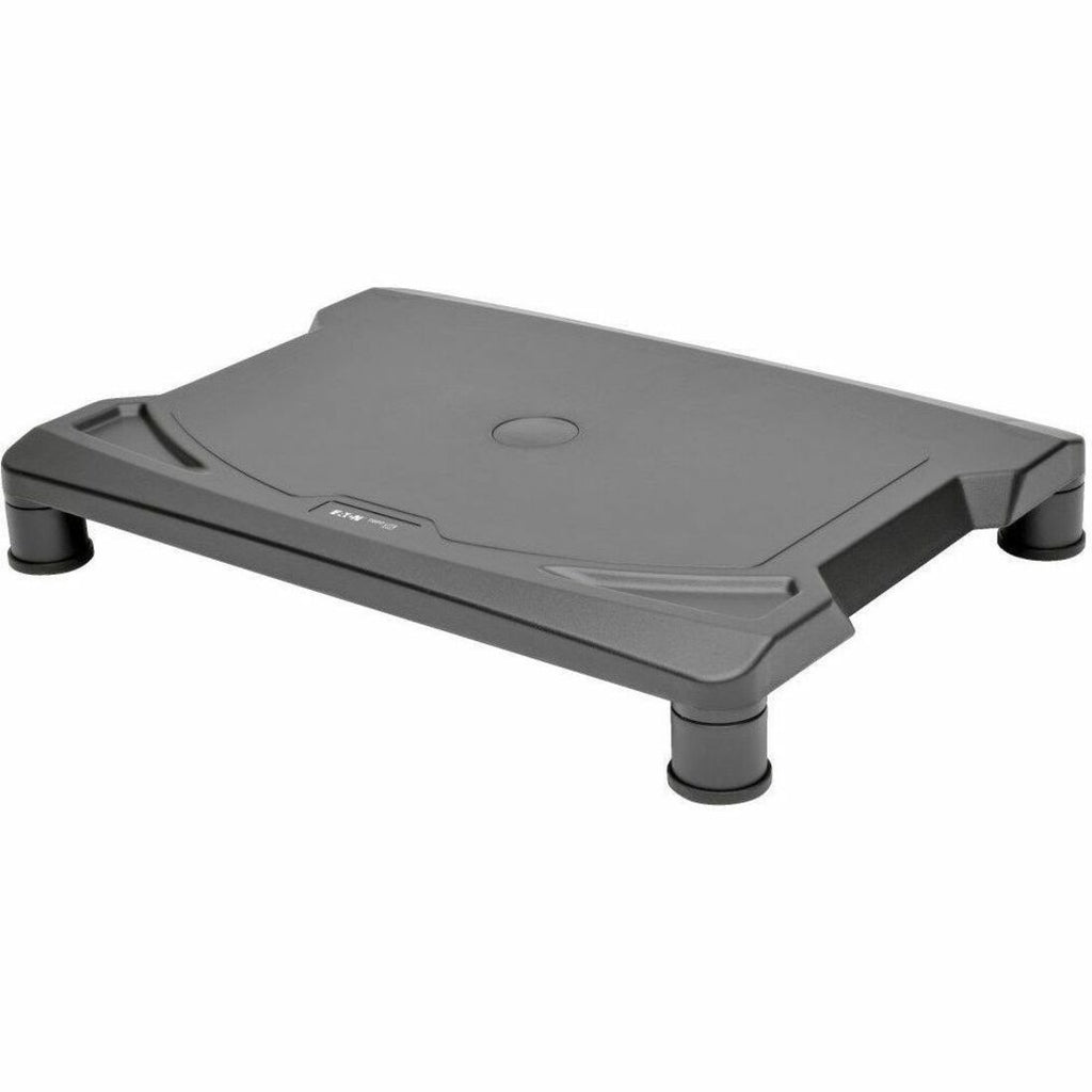 Tripp Lite by Eaton Universal Monitor Riser Height-Adjustable Black - 40 lb Load Capacity - 5.5" Height x 15.6" Width x 11.3" Depth - Desktop, Tabletop - Black - TAA Compliant