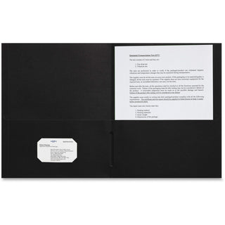 sparco-letter-pocket-folder-8-1-2-x-11-2-internal-pockets-black-25-box_spr78546 - 1