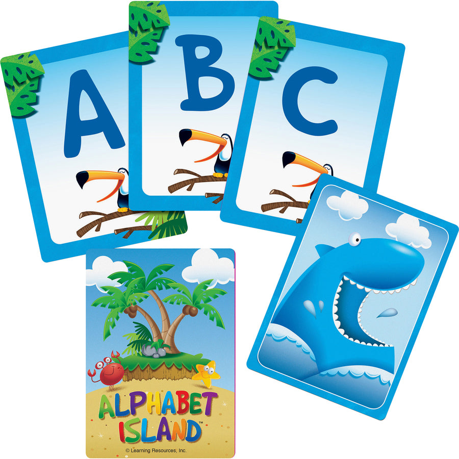 Learning Resources Alphabet Island Letter/Sounds Game - Educational - 2 to 4 Players - 1 Each - 