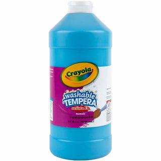 Crayola Washable Tempera Paint - 1 quart - 1 Each - Turquoise