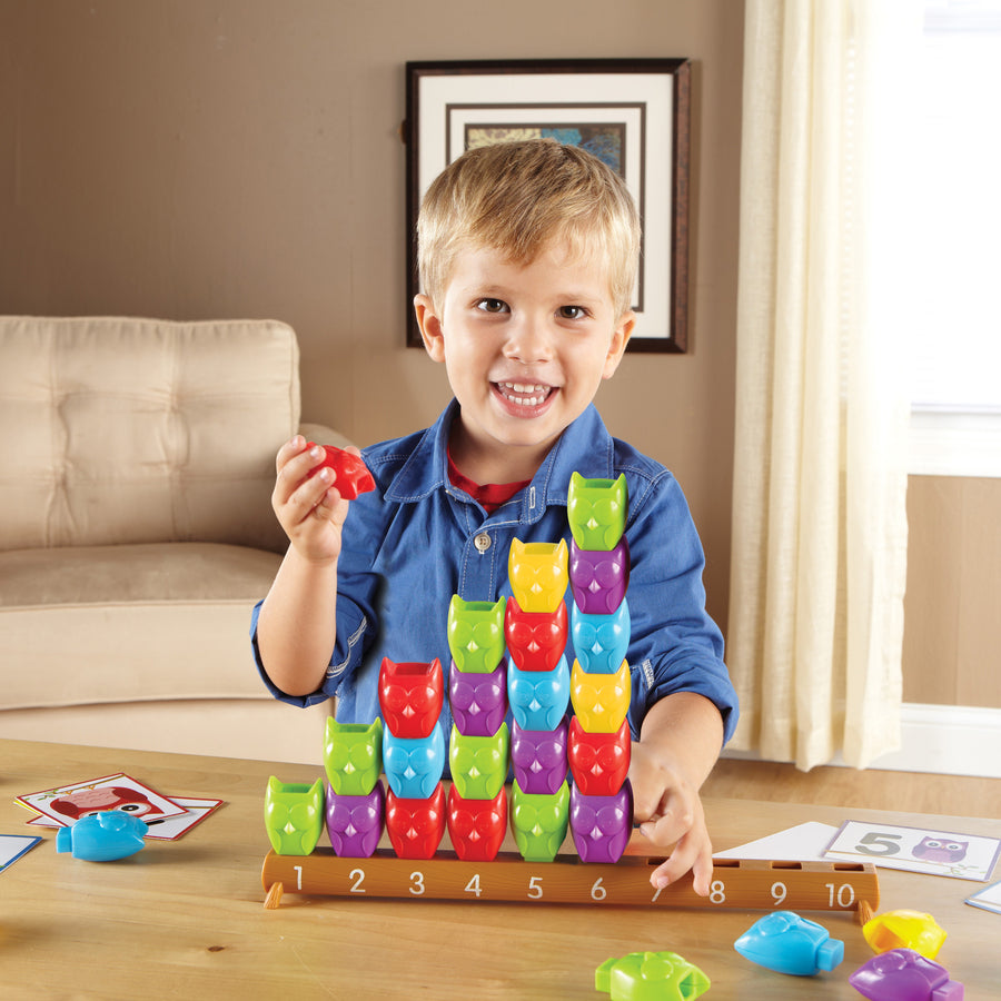 Learning Resources 1-10 Counting Owl Activity Set - Theme/Subject: Learning - Skill Learning: Counting, Addition, Subtraction, Patterning, Number, Sorting, Color Identification - 3+ - 1 / Set - 