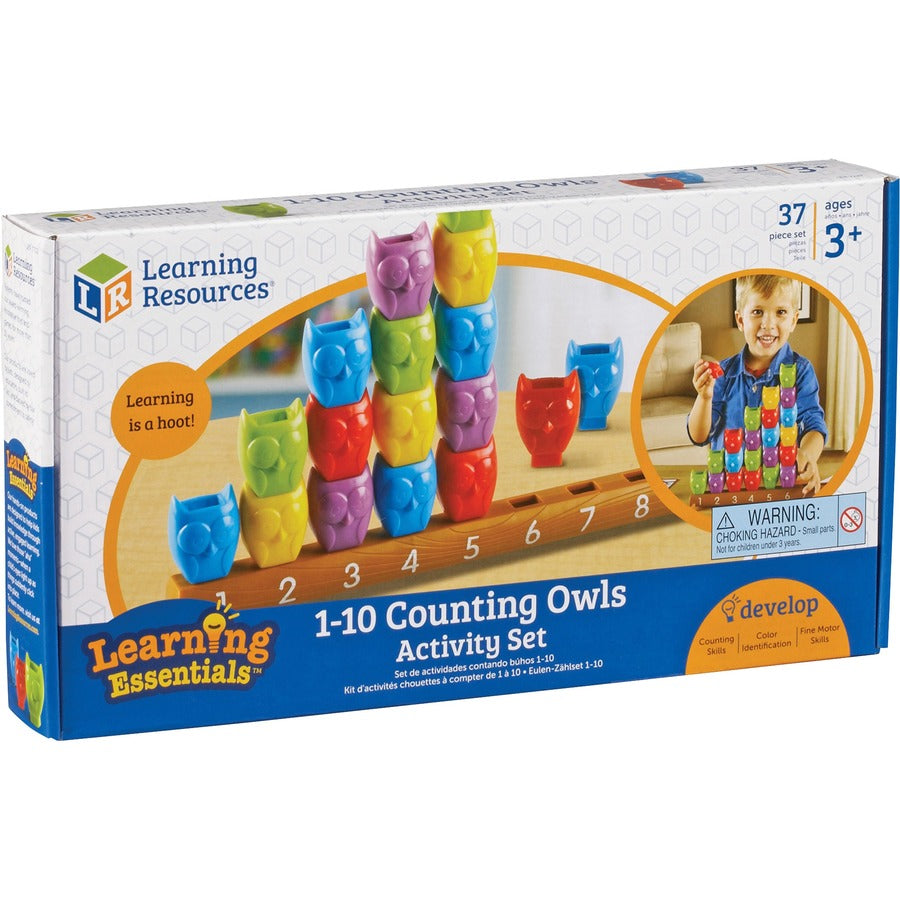 Learning Resources 1-10 Counting Owl Activity Set - Theme/Subject: Learning - Skill Learning: Counting, Addition, Subtraction, Patterning, Number, Sorting, Color Identification - 3+ - 1 / Set