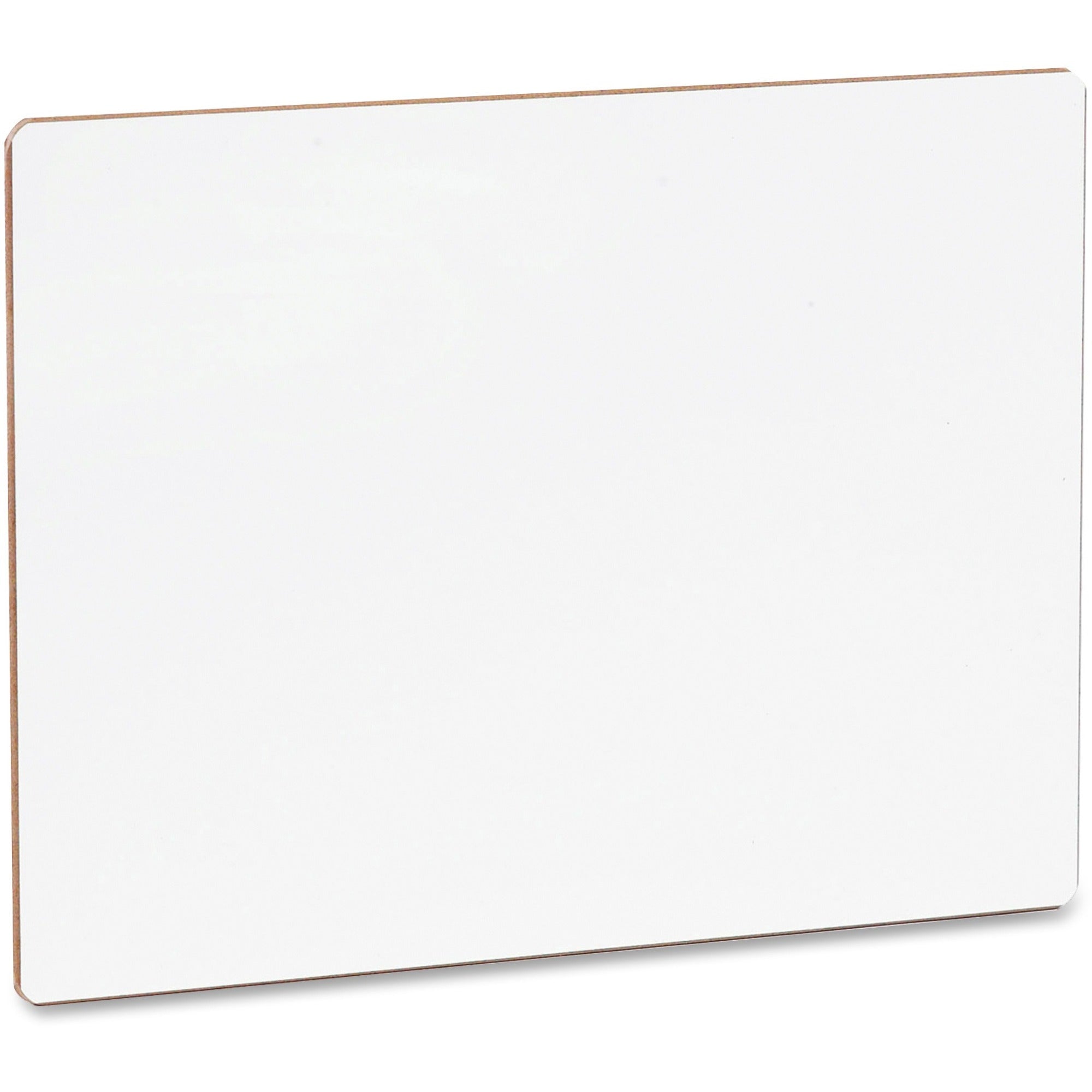 Flipside Unframed Dry Erase Lap Board - 9" (0.8 ft) Width x 12" (1 ft) Height - White Surface - Rectangle - 1 Each - 