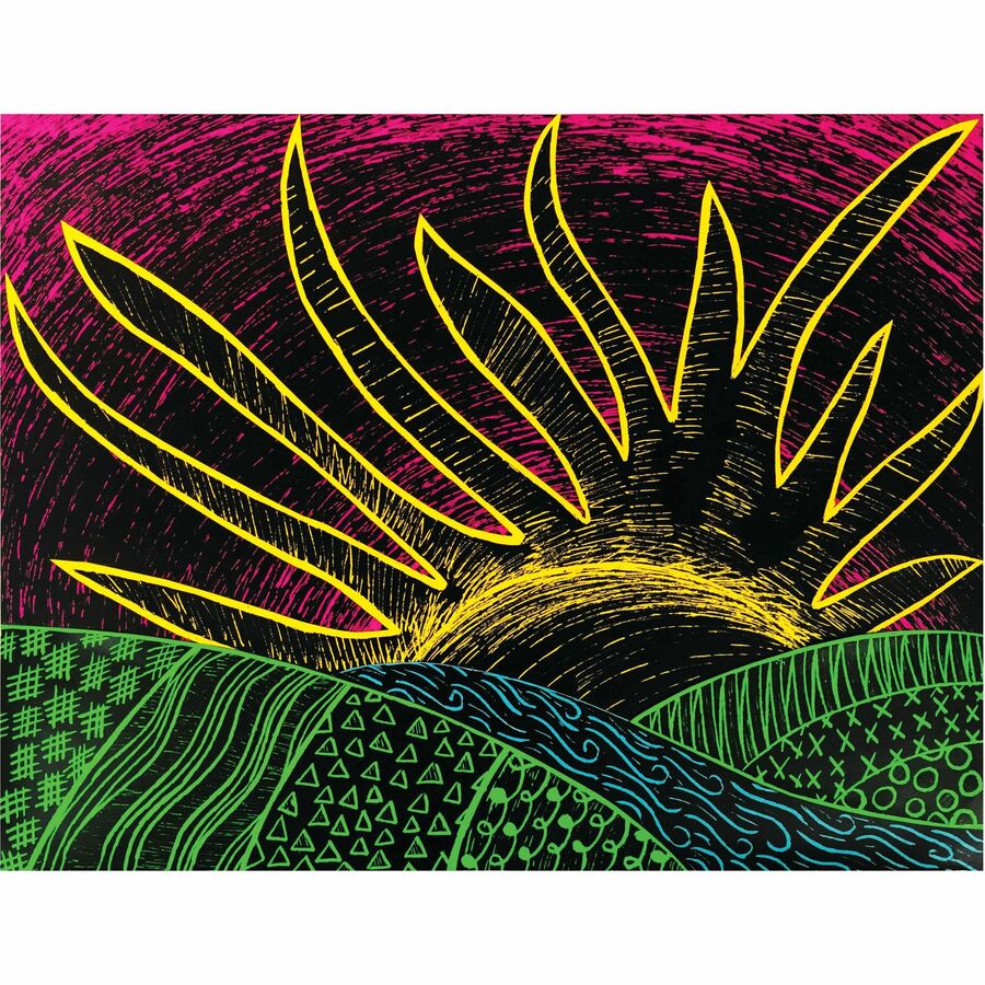 creativity-street-now-you-see-it!-etch-board-classroom-activities-recommended-for-5-year-11height-x-850width-12-pack-red-yellow-blue-pink-white-black-card-stock_pac4620 - 3