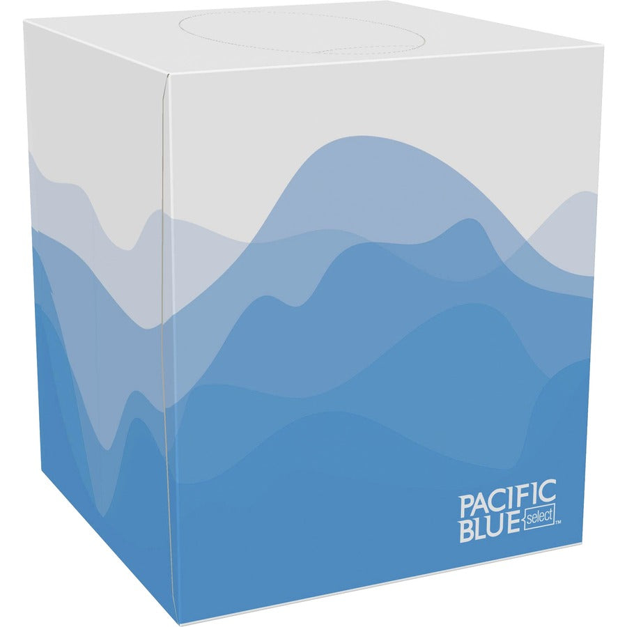 pacific-blue-select-facial-tissue-by-gp-pro-cube-box-2-ply-765-x-885-white-soft-absorbent-100-per-box-36-carton_gpc46200ct - 5