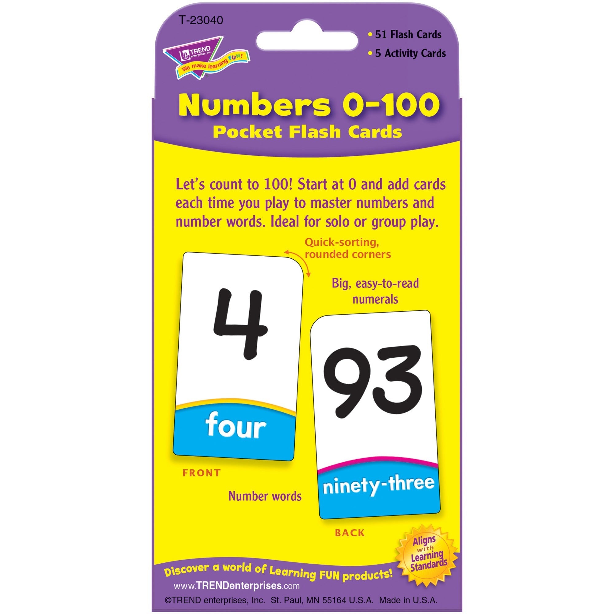 trend-numbers-0-100-flash-cards-theme-subject-learning-skill-learning-number-word-56-pieces-5+-56-box_tep23040 - 2