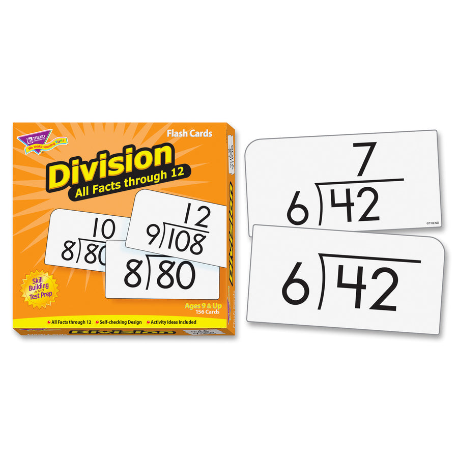trend-division-all-facts-through-12-flash-cards-theme-subject-learning-skill-learning-division-156-pieces-9+-156-box_tep53204 - 4