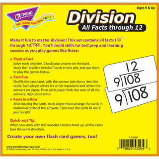 trend-division-all-facts-through-12-flash-cards-theme-subject-learning-skill-learning-division-156-pieces-9+-156-box_tep53204 - 2