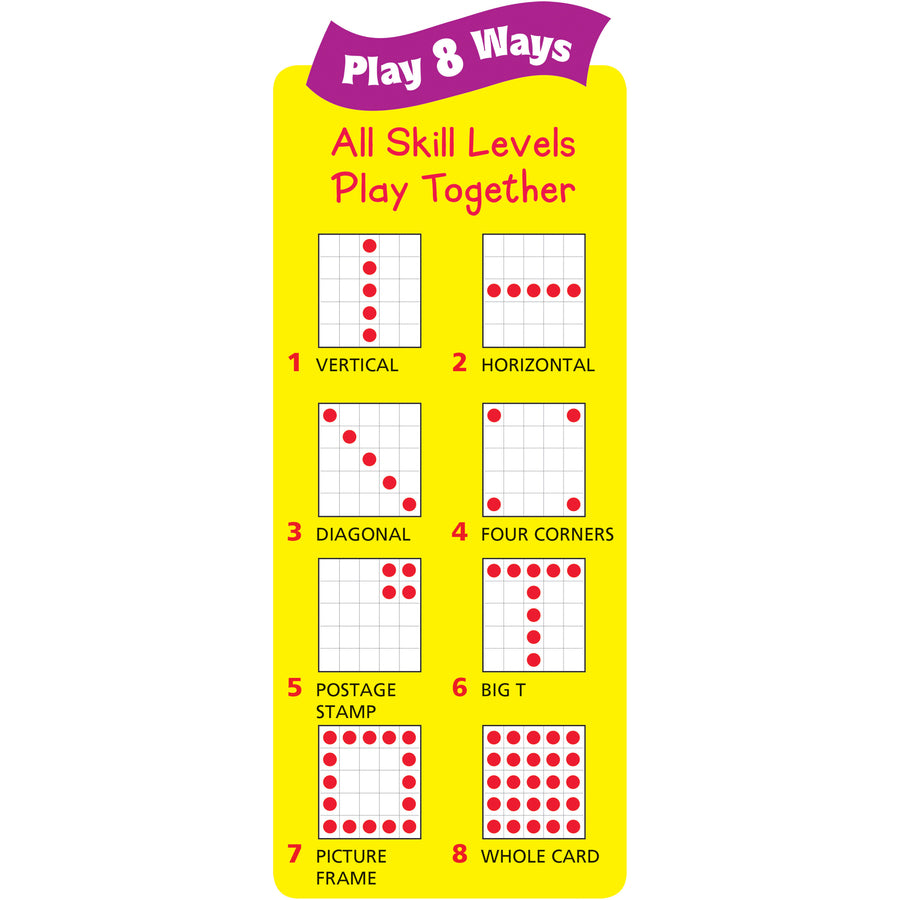 Trend Prefixes and Suffixes Bingo Game - Educational - 3 to 36 Players - 1 Each - 