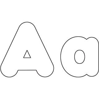 trend-white-4-casual-ready-letters-combo-pack-learning-theme-subject-50-x-uppercase-letters-82-x-lowercase-letters-20-x-numbers-30-x-punctuation-marks-shape-reusable-easy-to-use-fade-resistant-durable-4-height-x-8-length-white-21_tep79905 - 3