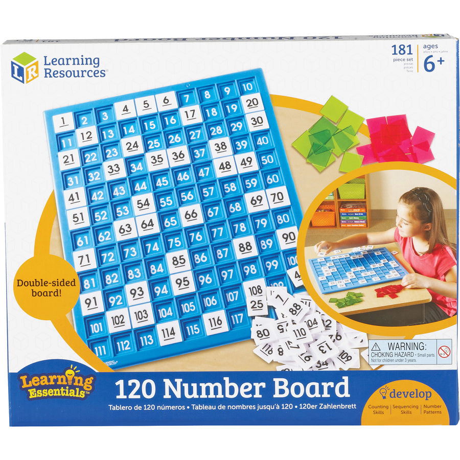 Learning Resources Numbers Board Set - Theme/Subject: Learning - Skill Learning: Counting - 6+ - 1 / Set - 