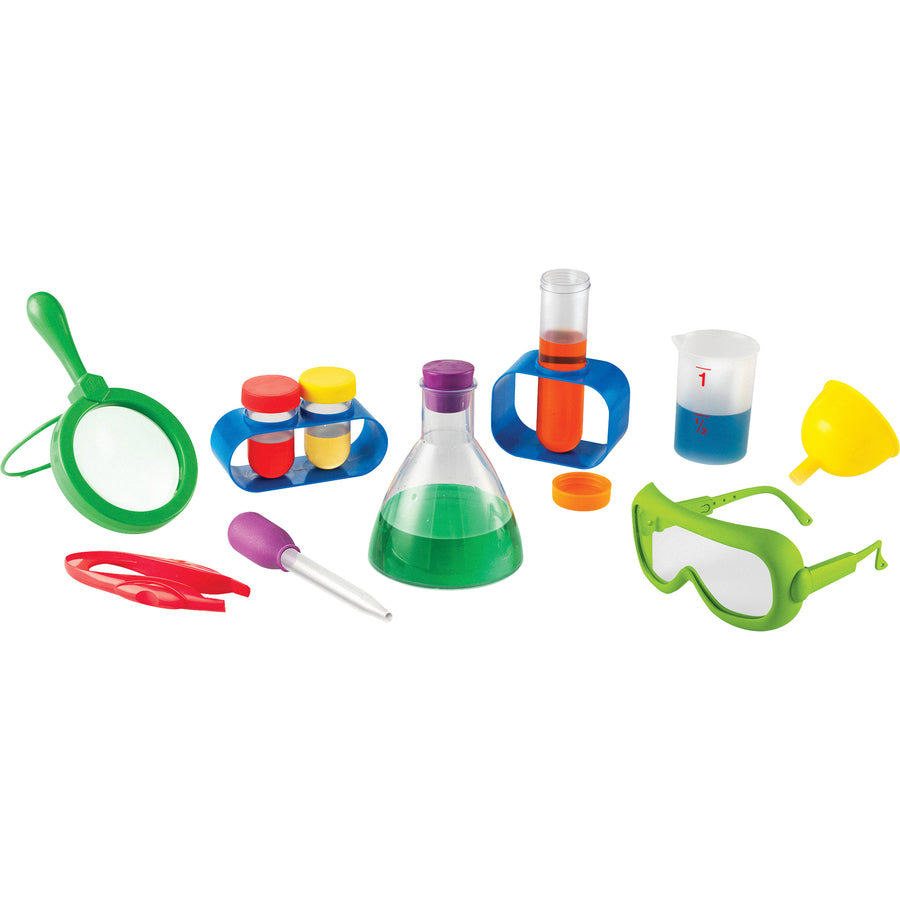 Learning Resources - Primary Science Lab Set - 1 / Set - 3 Year - Assorted - Plastic, Glass - 