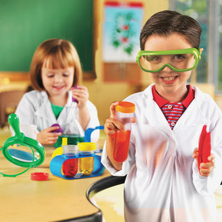 Learning Resources - Primary Science Lab Set - 1 / Set - 3 Year - Assorted - Plastic, Glass - 